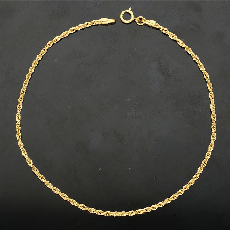 Gold Rope Bracelet 18KT - FKJBRL1772