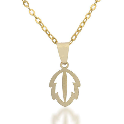 Gold Necklace (Chain with Pendant) 18KT - FKJNKL18K2084