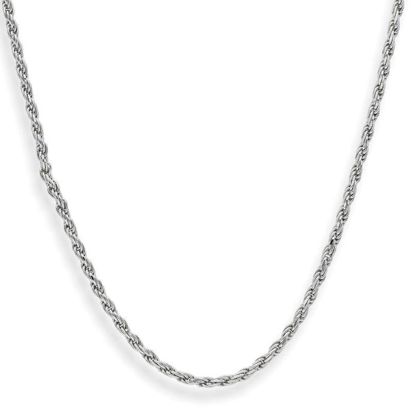 Sterling Silver 925 Rope Chain - FKJCN2081