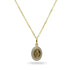Gold Necklace (Chain with Mother Mary Pendant) 18KT - FKJNKL18KU1008
