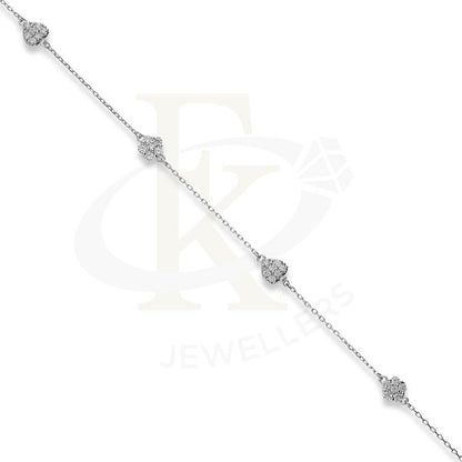 Sterling Silver 925 Heart Bracelet - FKJBRLSLU1051