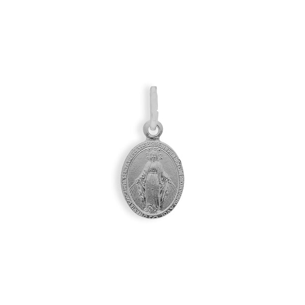 Sterling Silver 925 Mother Mary Pendant  - FKJPNDSLU1014