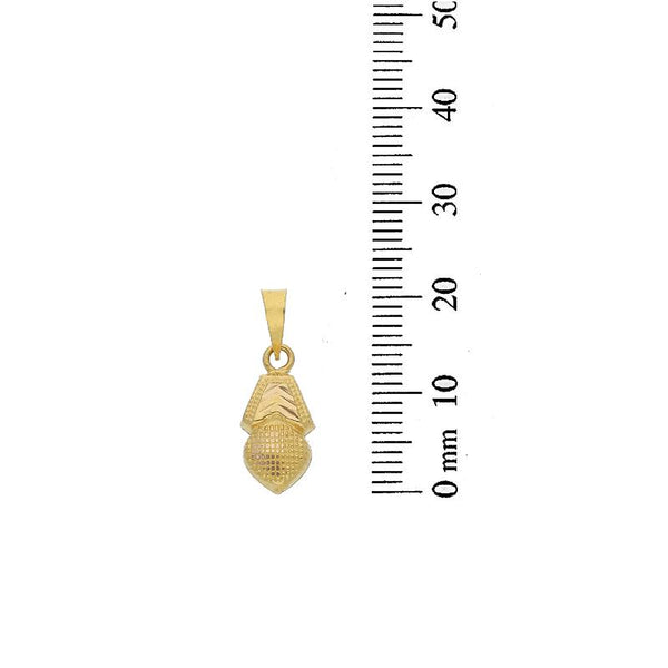 Gold Necklace (Chain with Heart Pendant) 18KT - FKJNKL18K2351