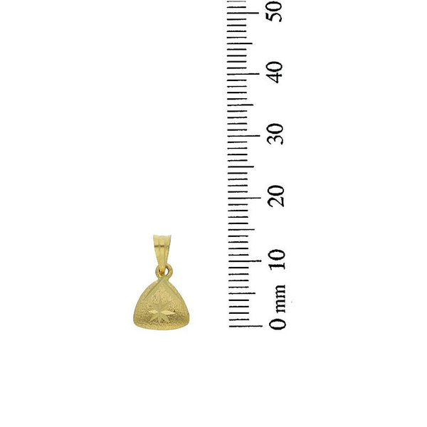 Gold Pendant Set (Necklace and Earrings) 18KT - FKJNKLST18K2235