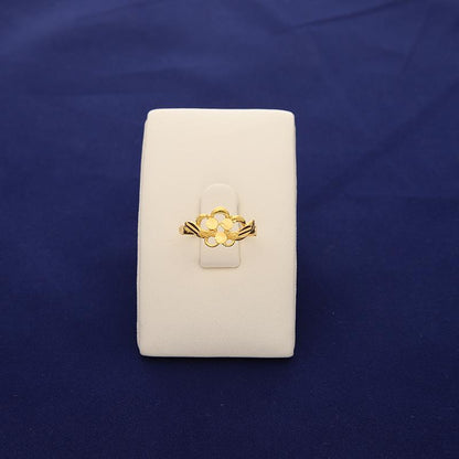 Gold Flower Ring 22KT - FKJRN22K2730