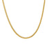 Gold 18 Inches Flat Chain 22KT - FKJCN22K2180