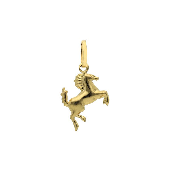 Gold Horse Pendant 18KT - FKJPND18K2524