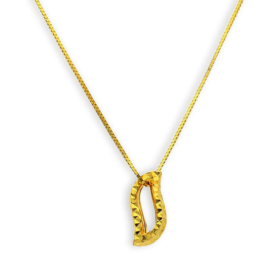 Gold Necklace (Chain with Pendant) 18KT - FKJNKL18K2539