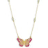 Gold Butterfly Necklace 18KT - FKJNKL18K2552