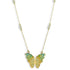 Gold Butterfly Necklace 18KT - FKJNKL18K2556