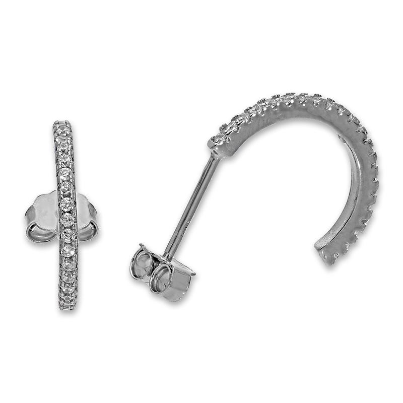 أقراط فضة إسترليني ٩٢٥ - FKJERNSL925