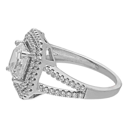Sterling Silver 925 Solitaire Ring - FKJRNSL2915