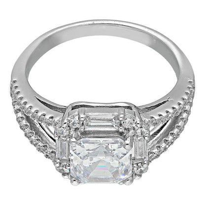 Sterling Silver 925 Solitaire Ring - FKJRNSL2927