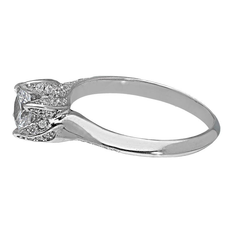 Sterling Silver 925 Solitaire Ring - FKJRNSL2937