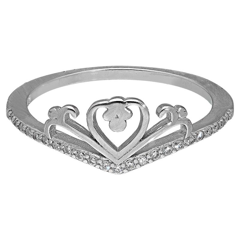 Sterling Silver 925 Heart Ring - FKJRNSL2948