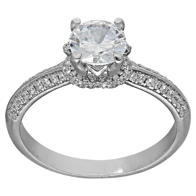 Sterling Silver 925 Solitaire Ring - FKJRNSL2955