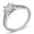 Sterling Silver 925 Solitaire Ring - FKJRNSL2997