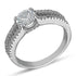 Sterling Silver 925 Solitaire Ring - FKJRNSL2998
