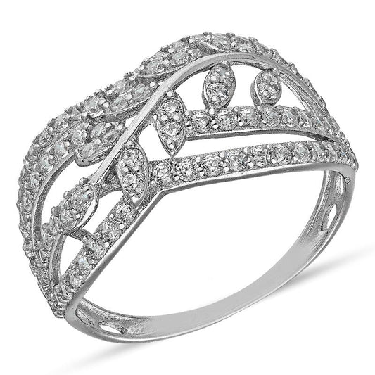 Sterling Silver 925 Ring - FKJRNSL3006