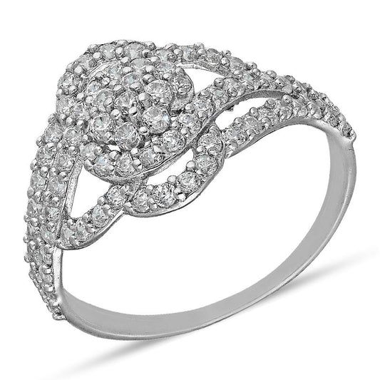 Sterling Silver 925 Ring - FKJRNSL3008