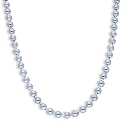 Sterling Silver 925 Beads Chain - FKJCNSLU3001