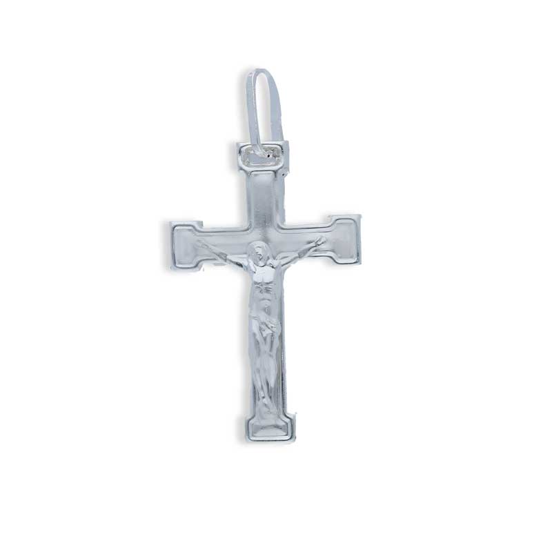 Sterling Silver 925 Cross Pendant - FKJPNDSLU1083