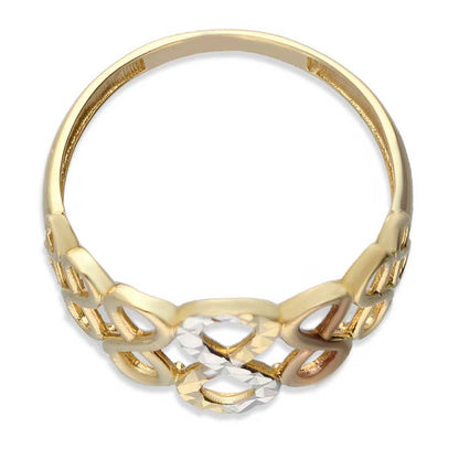 Gold Infinity Shaped Ring 18KT - FKJRN18KU2024