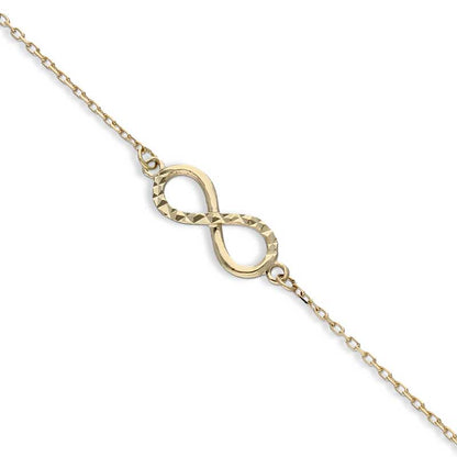 Gold Infinity Bracelet 18KT - FKJBRL18KU1030