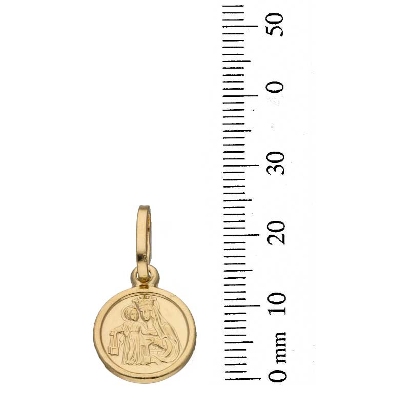 Gold Necklace (Chain with Jesus Christ Pendant) 18KT - FKJNKL18KU1093