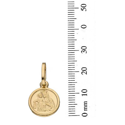 Gold Necklace (Chain with Jesus Christ Pendant) 18KT - FKJNKL18KU1093