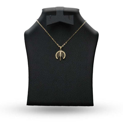 Gold Necklace (Chain with Palm Tree Pendant) 18KT - FKJNKL18KU1096