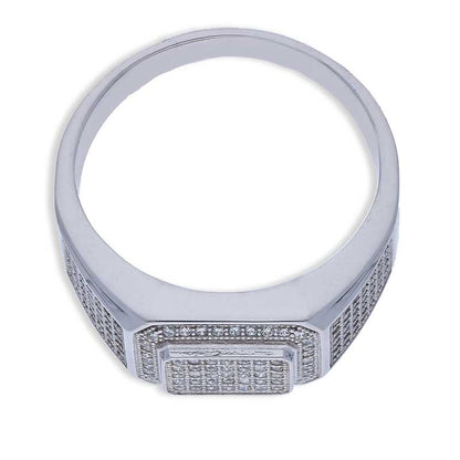 Sterling Silver 925 Men's Ring - FKJRNSLU2056