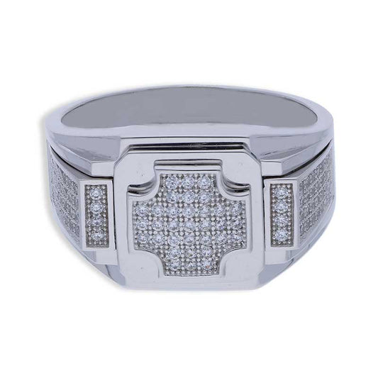 Sterling Silver 925 Men's Ring - FKJRNSLU2052