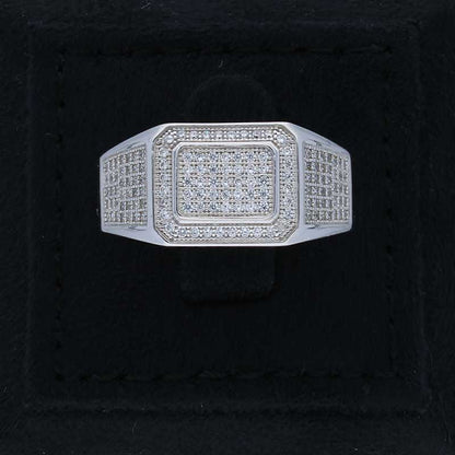 Sterling Silver 925 Men's Ring - FKJRNSLU2056