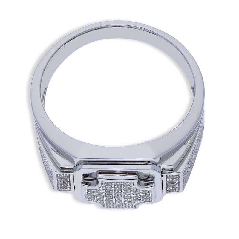 Sterling Silver 925 Men's Ring - FKJRNSLU2052
