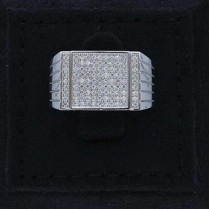 Sterling Silver 925 Men's Ring - FKJRNSLU2054