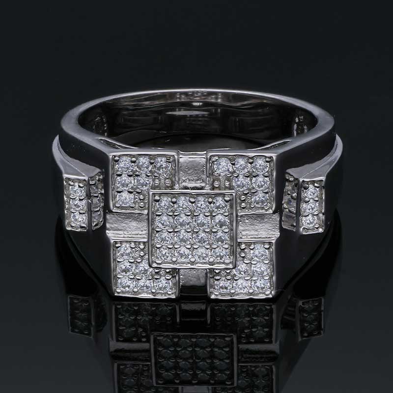 Shop Online Silver Men s Ring by FKJewellers FKJRNSLU2059 FK
