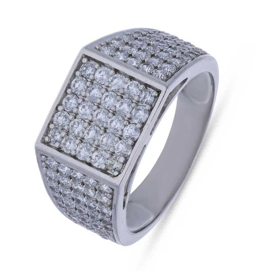 Sterling Silver 925 Men's Ring - FKJRNSLU2060