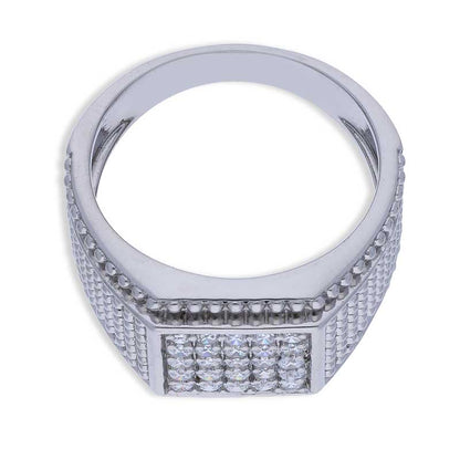 Sterling Silver 925 Men's Ring - FKJRNSLU2063