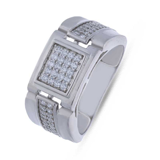 Sterling Silver 925 Men's Ring - FKJRNSLU2062
