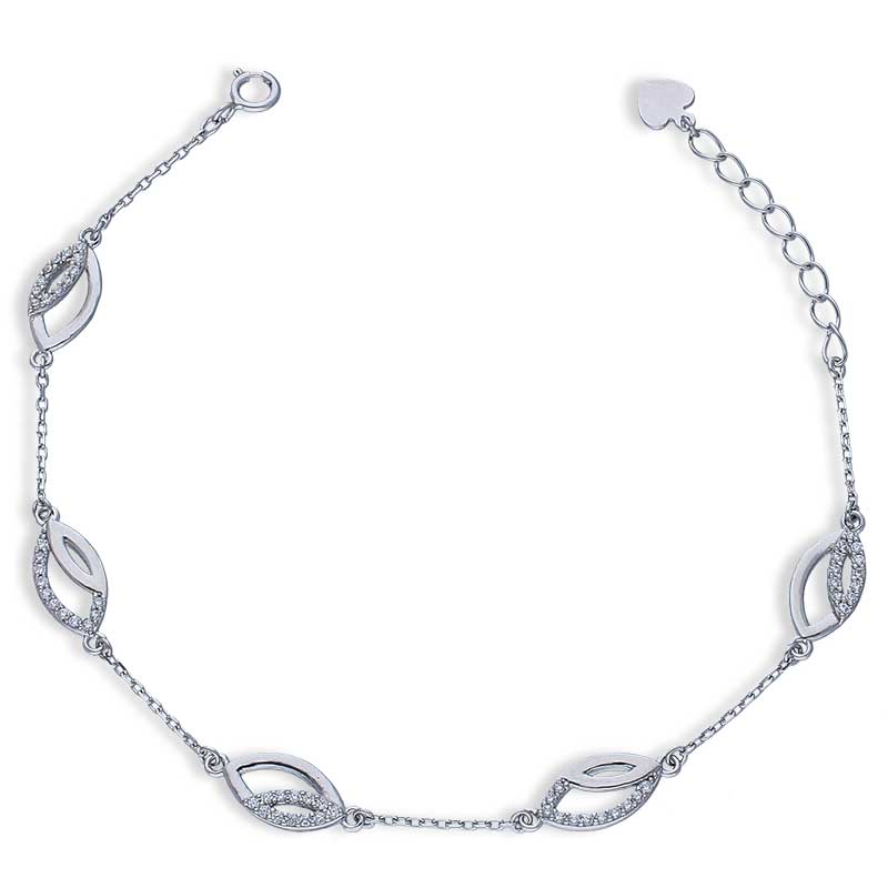 Sterling Silver 925 Bracelet - FKJBRLSLU1058