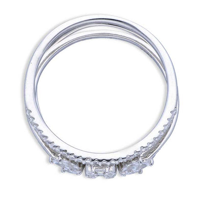 Sterling Silver 925 Leaf Shaped Ring - FKJRNSLU2073