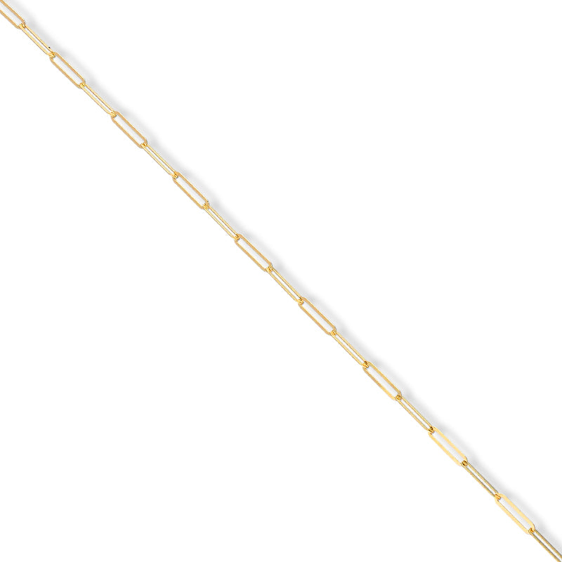 Gold Cable Link Bracelet 18KT - FKJBRL18KU1059