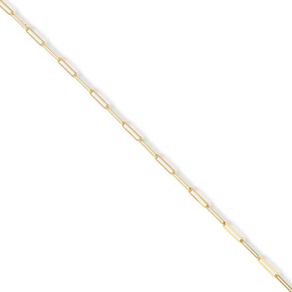 Gold Cable Link Bracelet 18KT - FKJBRL18KU1059