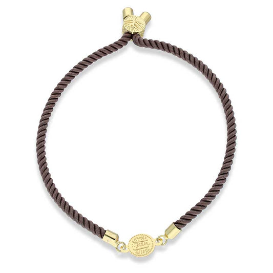 Gold Coin String Bracelet 21KT - FKJBRL21KU1075