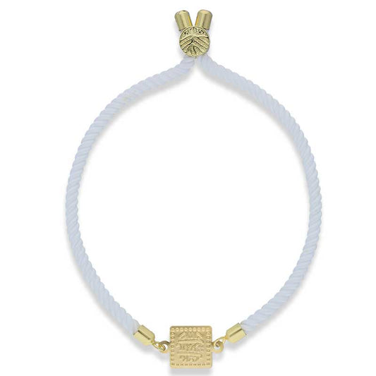 Gold String Bracelet 21KT - FKJBRL21KU6581