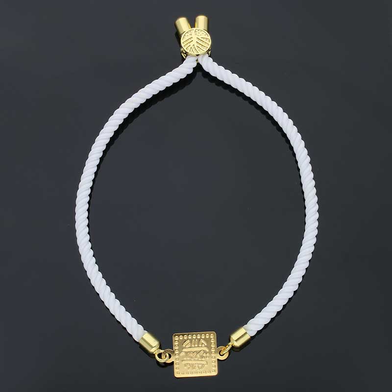 Gold String Bracelet 21KT - FKJBRL21KU1079