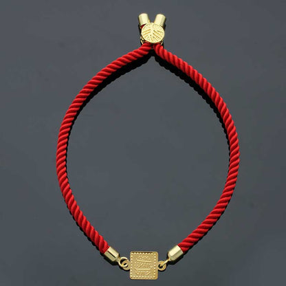 Gold String Bracelet 21KT - FKJBRL21KU1092