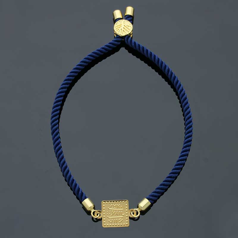 Gold String Bracelet 21KT - FKJBRL21KU1095
