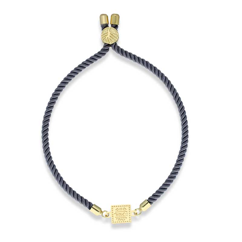 Gold String Bracelet 21KT - FKJBRL21KU1093